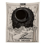 Witchcraft Tarot Tapestry Wall Hanging Sun Moon Wall Tapestry Wall Carpet Psychedelic Tapiz Witchcraft Wall Decor Tapestry