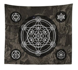Witchcraft Tarot Tapestry Wall Hanging Sun Moon Wall Tapestry Wall Carpet Psychedelic Tapiz Witchcraft Wall Decor Tapestry
