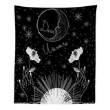 Witchcraft Tarot Tapestry Wall Hanging Sun Moon Wall Tapestry Wall Carpet Psychedelic Tapiz Witchcraft Wall Decor Tapestry