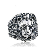 Rings CHUHAN Men's Fashion Ring Domineering Special Lion Head Male Ring Wear Jewelry for Performances or Cycling Competitions|Rings| Ancient Treasures Ancientreasures Viking Odin Thor Mjolnir Celtic Ancient Egypt Norse Norse Mythology