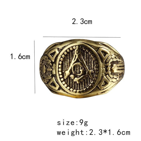 Rings Fashion Jewelry Vintage Charm Mason Freemason Masonic Rings For Men Women Christmas gift|masonic rings for men|masonic ringring for Ancient Treasures Ancientreasures Viking Odin Thor Mjolnir Celtic Ancient Egypt Norse Norse Mythology