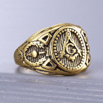 Rings Fashion Jewelry Vintage Charm Mason Freemason Masonic Rings For Men Women Christmas gift|masonic rings for men|masonic ringring for Ancient Treasures Ancientreasures Viking Odin Thor Mjolnir Celtic Ancient Egypt Norse Norse Mythology