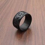 Rings Free Shipping Gothic German Army Iron Matte Black Plated Cross Ring Jewelry Men Vintage Stainless Steel Rings|Rings| Ancient Treasures Ancientreasures Viking Odin Thor Mjolnir Celtic Ancient Egypt Norse Norse Mythology