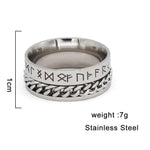 Rings Viking Nordic Runes Solid Stainless Steel Ring Ancient Treasures Ancientreasures Viking Odin Thor Mjolnir Celtic Ancient Egypt Norse Norse Mythology