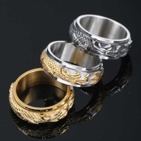 Rings Viking Powerful Dragon Stainless Steel Ring Ancient Treasures Ancientreasures Viking Odin Thor Mjolnir Celtic Ancient Egypt Norse Norse Mythology