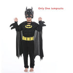 Children Boys Bat Man Costume Batboy Fancy Dress Tutu Super Kids Hero Cosplay Halloween Costume Outfits Comic Masquerade Evening