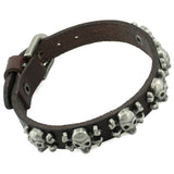 Leather Stud Charm Bracelet | Vintage Rock Punk Bracelet | 2022 New Vintage Rock Punk - Bracelets