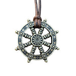 Dhar maWheel of Life Samsara Buddhist Amulet Pendant Talisman