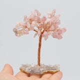 Natural Stone Tree Copper | Stones Tree Copper Wire | Tree Life Natural Stone - Natural