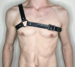 Fetish Men Sexual Chest Leather Harness Belts Adjustable Bdsm Gay Body Bondage Harness Strap Rave Gay Clothing For Adult Sex - Exotic Tanks