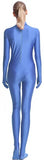 Adult Black Spandex Full Body Zentai Footed Jumpsuit Unisex Bodysuit Women Handed Unitard Skin Tight Halloween Costume