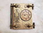 Key Of Hamunaptra The Mummy Prop Book Of The Dead Book Of The Living Easter Gift Easter Can Be Opened Book Box 2022 Home Decor - Figurines &amp; Miniatures