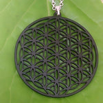 Flower of life pendant to the window Silver plated necklaces & pendants for women Chain pendant for sweater