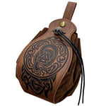 Medieval Viking Mini Bag Coins Retro Bag Pouch Men Women Cosplay LARP Costume Accessories