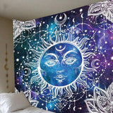 Psychedelic Dreamcatcher Moon Feather Tapestry Hippie Large Bohemian Mandala Tapestries Wall Cloth Carpet Ceiling Room Decor| |