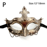 Steampunk Mask Phantom Masquerade Cosplay Ball Half Face Women Men Punk Costume Halloween Party Costume Props Decorate Accessory