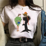 Clothes 90s Witch New Style Trend Short Sleeve Women T-shirts Cartoon Fashion Print Top Graphic Aesthetic Tshirt Female Tee - T-shirts