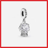 925 Sterling Silver Moment O Pendant Charm Fit Original Necklace Women DIY Charm Jewelry