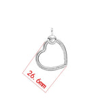 925 Sterling Silver Moment O Pendant Charm Fit Original Necklace Women DIY Charm Jewelry