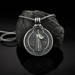 Saint Benedict Medallion Ward Off Evil Necklace