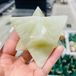 Natural Crystal Quartz Merkaba Stars Gemstone Unicursal Hexagram Great For Meditation Healing Positive Healing Balancing Set - Stones