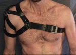 Fetish Men Sexual Chest Leather Harness Belts Adjustable Bdsm Gay Body Bondage Harness Strap Rave Gay Clothing For Adult Sex - Exotic Tanks