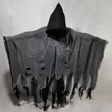 Halloween cloak cos adult children zombie skull cloak props horror ghost way