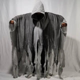 Halloween cloak cos adult children zombie skull cloak props horror ghost way