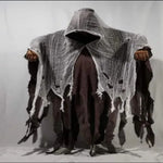 Halloween cloak cos adult children zombie skull cloak props horror ghost way
