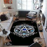 Triple Moon Goddess Rug and Carpet 3D Printing Hecate witch Home Decoration Living Room Bedroom Entrance Large Area Soft Carpet| |