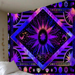 Psychedelic Dreamcatcher Moon Feather Tapestry Hippie Large Bohemian Mandala Tapestries Wall Cloth Carpet Ceiling Room Decor| |