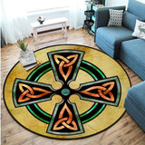 Celtic Viking Round Rug Floor Mat Tree of Life Round Carpet Yggdrasil Floor Mat Anti Slip Chair Mat for Children Kids Playmat| |