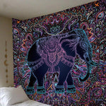 Psychedelic Dreamcatcher Moon Feather Tapestry Hippie Large Bohemian Mandala Tapestries Wall Cloth Carpet Ceiling Room Decor| |