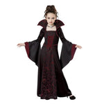 Halloween Cosplay Witch Vampire Costume for Kids Girls Disfraz Carnival Dress Up Party Mujer Children's Performance Clothing