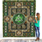 Viking Tattoo 3d Quilt Blanket For Kids Adults Bedding Throw Soft Warm Thin Office Blanket With Cotton Quilt Style-5 - Quilt