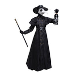 Carnival Halloween Couples Plague Doctor Costume Middle Ages War Nurse Bird Beak Playsuit Cosplay Fancy Party Dress - Cosplay Costumes