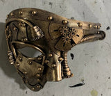 Steampunk Phantom Masquerade Cosplay Medieval Retro Mask Ball Half Face Men Punk Costume Halloween Party Costume Props