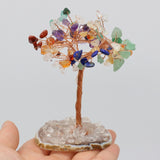 Natural Stone Tree Copper | Stones Tree Copper Wire | Tree Life Natural Stone - Natural