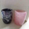 Natural Healing Gemstone Crystal Cup Hand Carved Crystal Crafts Agate And White Jade Cup For Gift LCK