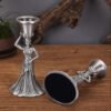 Santa Maria metal candle holders candle lantern iron candle holder candle container for candy bar ZT122