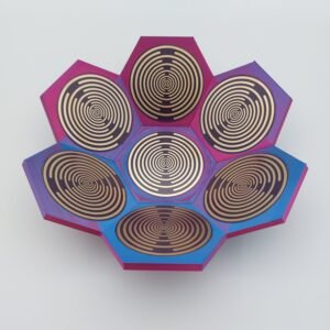 Charging station Lakhovsky MWO antenna, orgonite, EMF shield, 5G protection, radionics, multiwave oscillator, scalar waves, reiki, sacred geometry