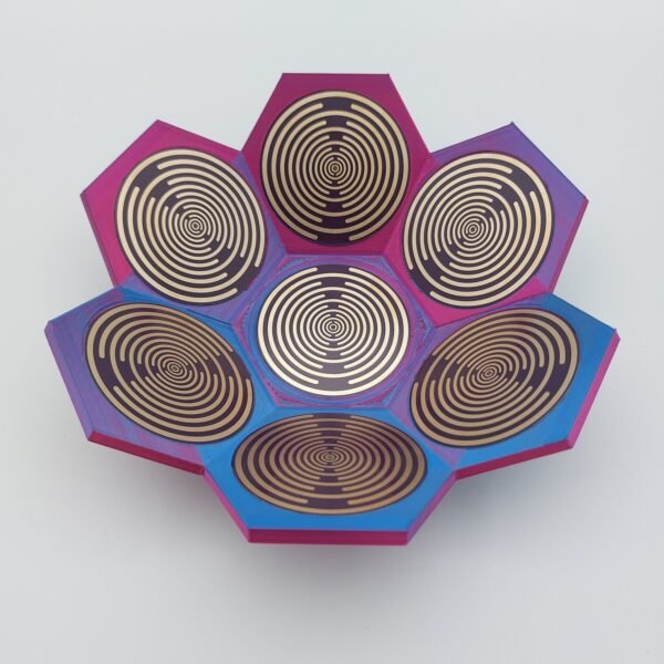 Charging station Lakhovsky MWO antenna, orgonite, EMF shield, 5G protection, radionics, multiwave oscillator, scalar waves, reiki, sacred geometry