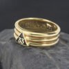 Freemason Masonic Scottish Rite 33 Degree Band Sterling Silver Ring