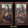 Halloween Decoration 3D Changing Face Moving Picture Frame - Spooky Ghost Portrait Halloween Wall Decoration
 