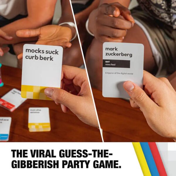 Incohearent - the Ultimate Guess the Gibberish Adult Party Game