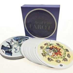 08996d5bec8b3c833adfc9032c83af15 Circle of Life Tarot Cards English Tarot Deck Guidebook Card Table Card Game Magical Fate Divination Card for personal use