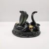 Resin Cobra skull Display stand base for crystal spheres Snake skulls Statue ball Holder Ornament crafts Home Decor