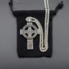 Celtics Knot Cross Pendant Necklace Christian Jewelry Religious Amulets Gift
