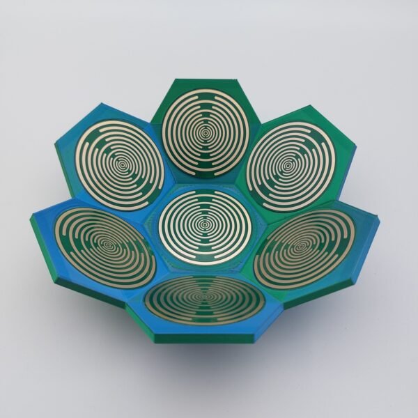 Charging station Lakhovsky MWO antenna, orgonite, EMF shield, 5G protection, radionics, multiwave oscillator, scalar waves, reiki, sacred geometry