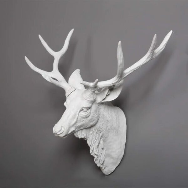 Rustic Farmhouse Decor: Faux Deer Head